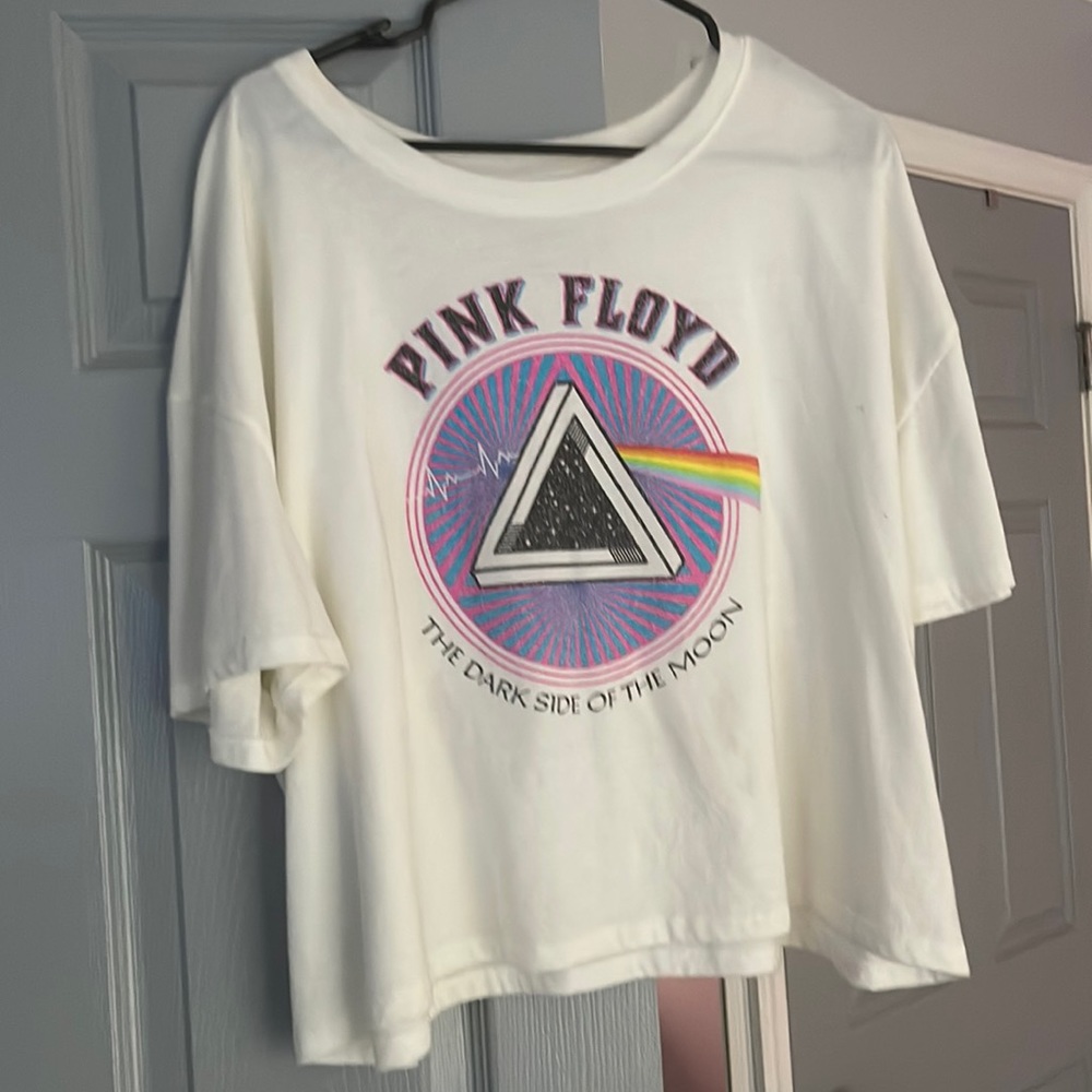 Pink Floyd Graphic Crop Top